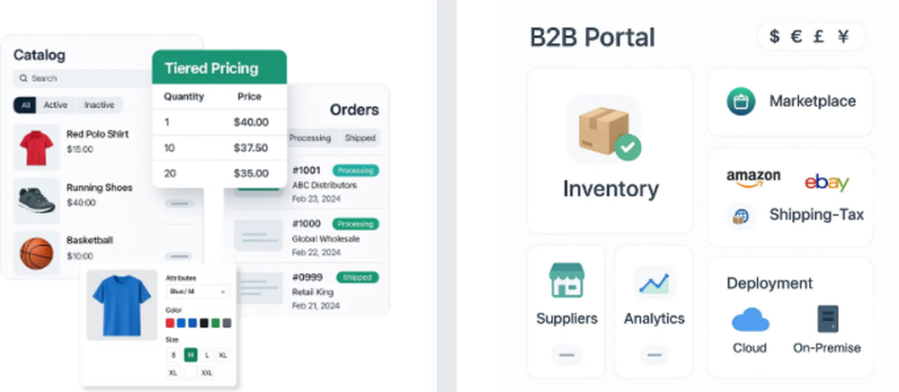 B2B Portal Screenshot 1