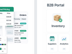B2B Portal Screenshot 1