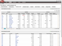 Job Tracking Accounts