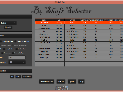 B4 Shaft Selector results page - EN