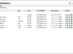 The babbaExplorer file browser.