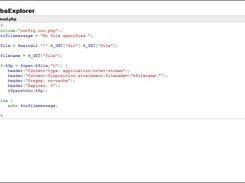 The babbaExplorer file viewer.