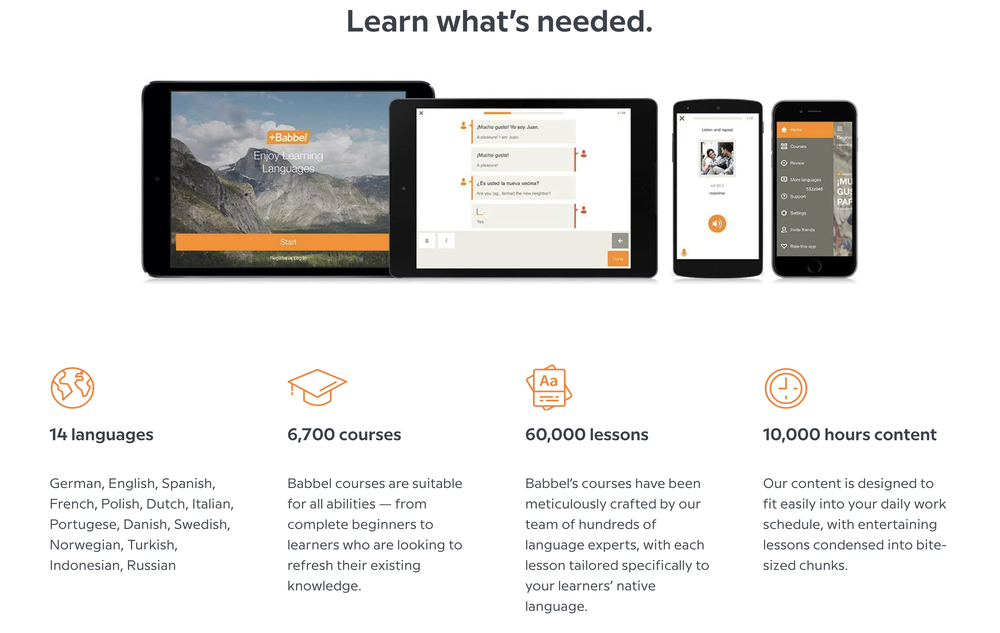 Babbel Screenshot 1
