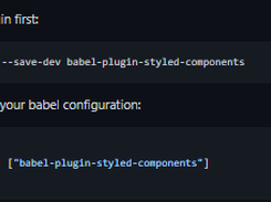 babel-plugin-styled-components Screenshot 1