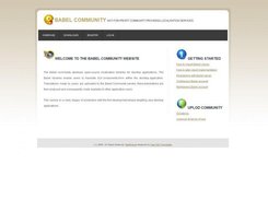 Babel Server: Homepage