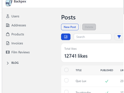 Backpex Screenshot 1