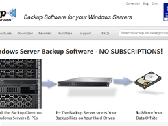 Backup for Workgroups Screenshot 1