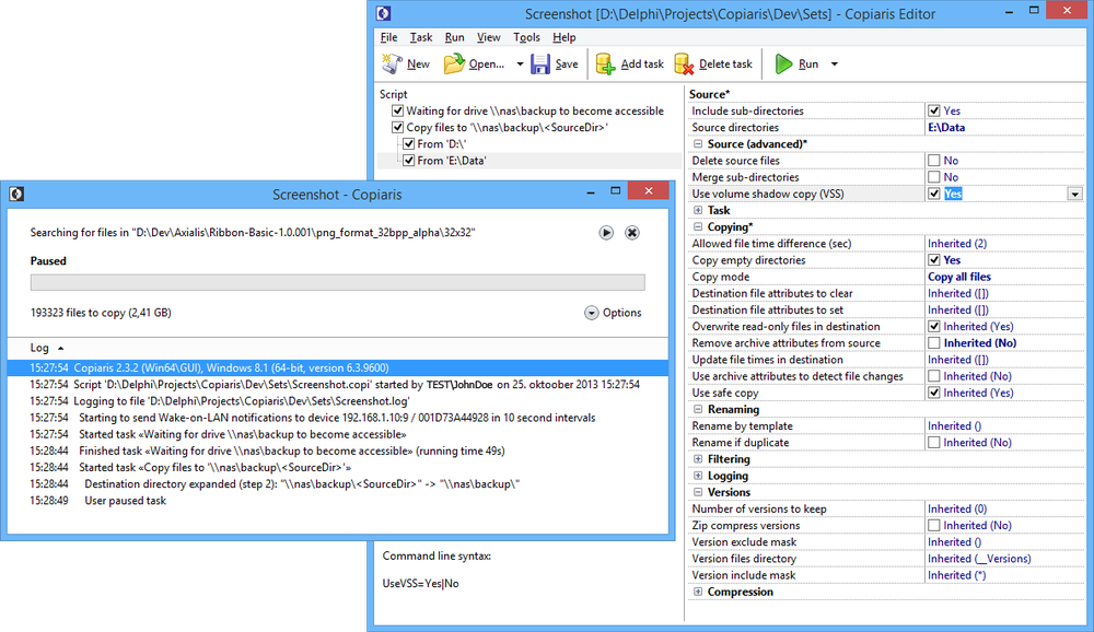 Copiaris Screenshot 1