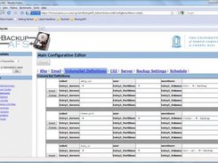 Editing VolumeSet Definitions