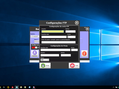 Tela Configuração de conexão com FTP