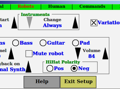 You can drop out individual members. For example, drop the bass player if you're a bassist who wants to jam with only backup band's guitarist and drummer. Also there are various modes to trigger chords such as "1 finger" for novice keyboardists, or a mode that works for midi guitars, bass pedals, wind ctlrs, and drum pads.