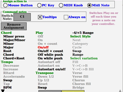 You can control all parameters via MIDI, and choose which MIDI messages control which parameters.