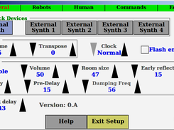 You can sync to midi gear, and use external hardware modules to play the accompaniment.