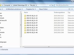 Content of Backup Root Folder after some backups