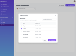 GitHub add repo