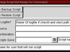 backupscripter Screenshot 1