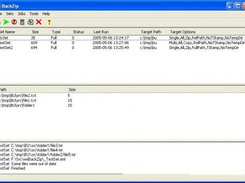 Main BackZip Window