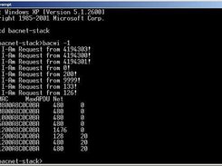 BACnet stack Who-Is client demo on Windows XP