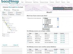 BaconMap WhatIF scenario engine