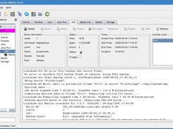 Bacula Admin Tool (bat) Job view