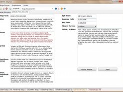 Bulgu Düzenleme Alanı