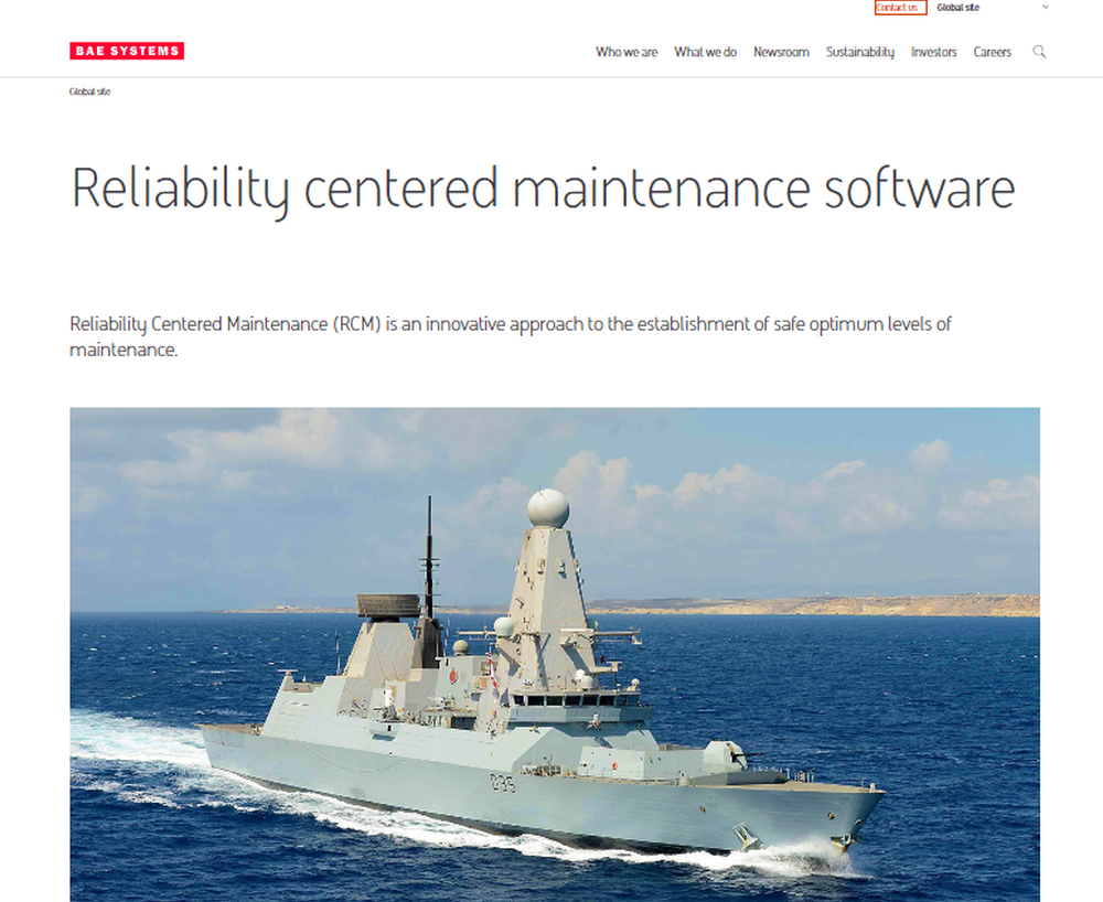 BAE Systems Screenshot 1