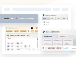 BaferCMS Screenshot 1
