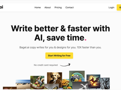 Bagel.ai home page