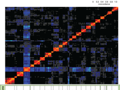 Heat Map function to cluster fragments into chromosomes