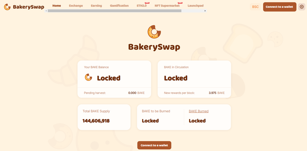 BakerySwap Screenshot 1