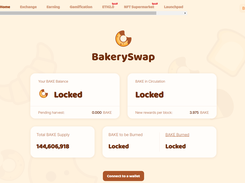 BakerySwap Screenshot 1