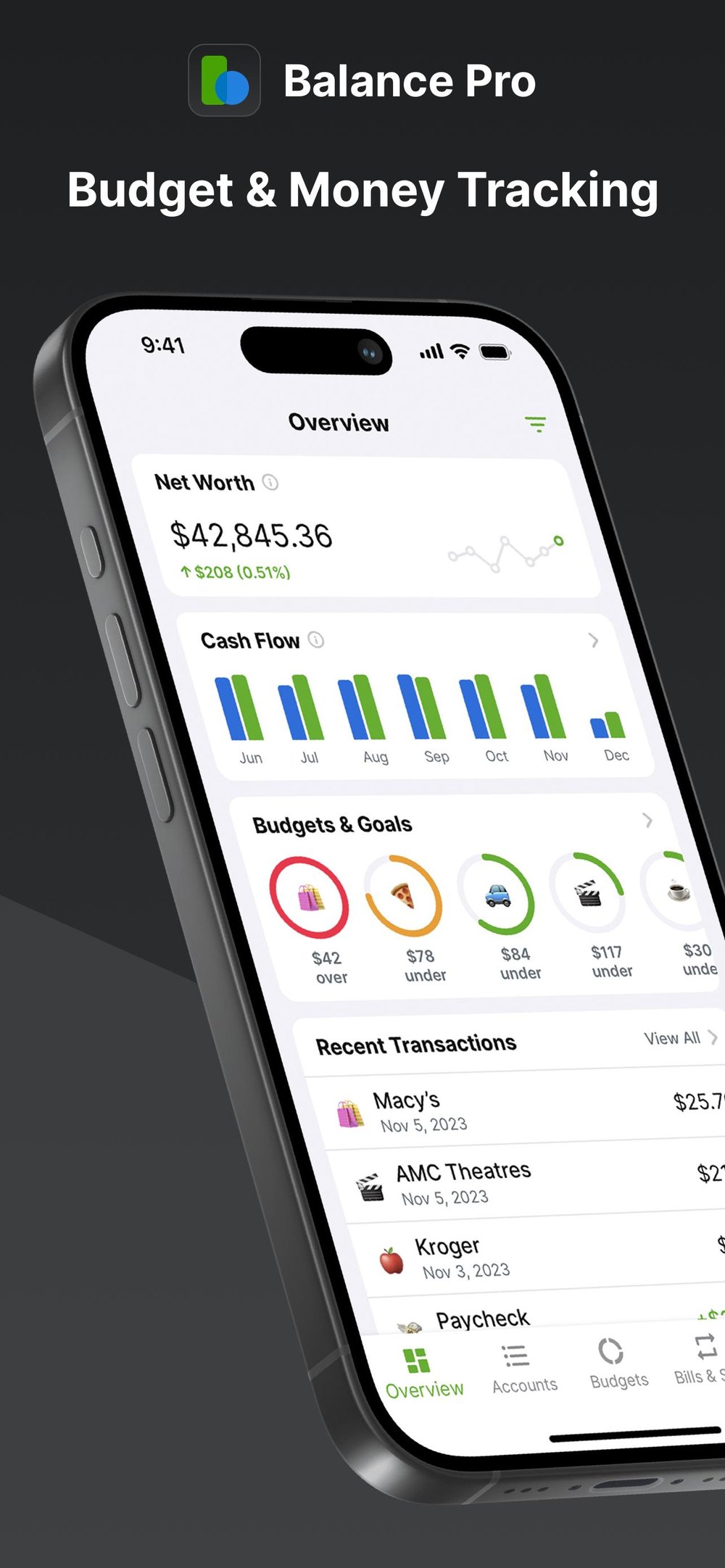 Balance Pro - Personal Finance App