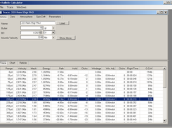 Ballistic Calculator Screenshot 1
