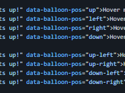 Balloon.css Screenshot 2