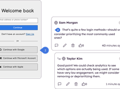 One way to collaborate with your team is by adding comments