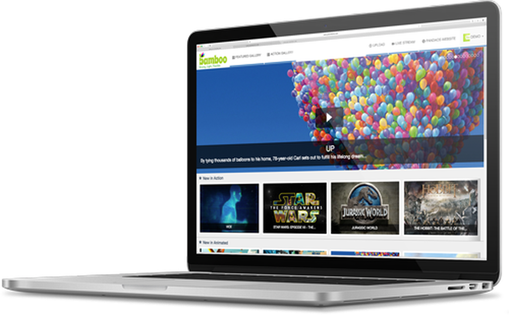 Bamboo Video Platform Screenshot 1