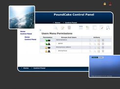 PoundCake Control Panel Screenshot 5