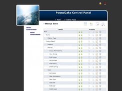 PoundCake Control Panel Screenshot 1