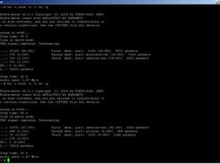 Getting two statistics of LAN traffic for last 60 seconds