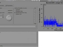 The main screen with a sample plot