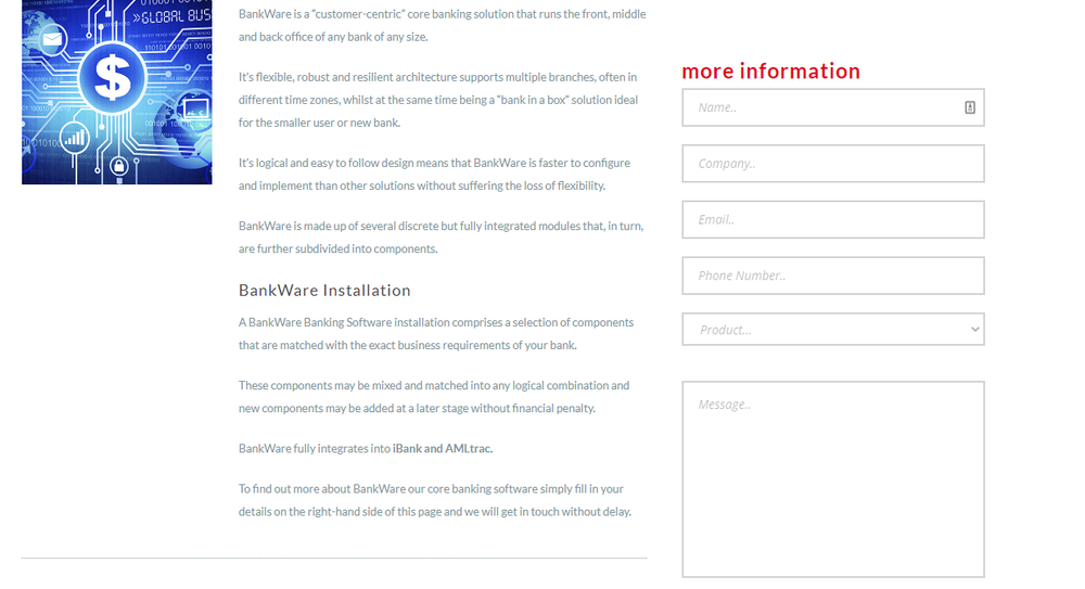 BankWare Screenshot 1