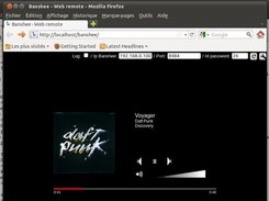 Banshee Web remote Screenshot 1