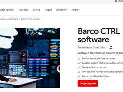 Barco CTRL Screenshot 1