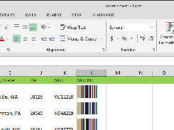 Azalea Barcode Software Screenshot 1