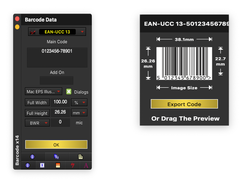 Barcode x software for Mac