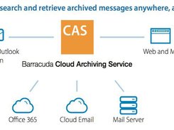 Barracuda Cloud Archiving Service Screenshot 1