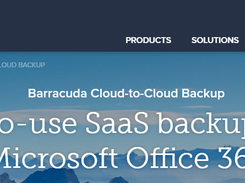 Barracuda Cloud-to-Cloud Backup Screenshot 1