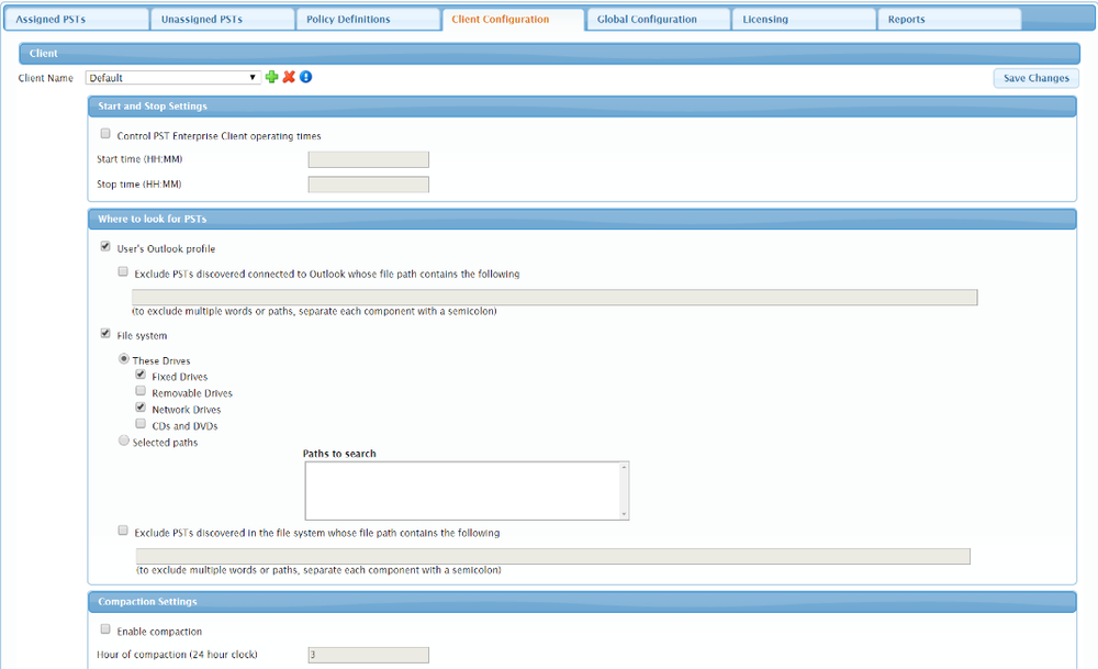 Barracuda PST Enterprise Screenshot 1