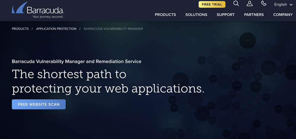 Barracuda Vulnerability Manager Screenshot 1