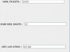 Administrator GUI, tab 1